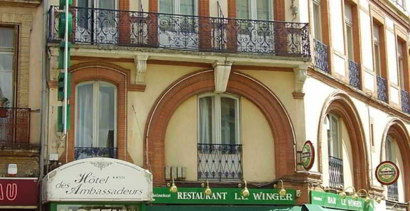 Hotel Des Ambassadeurs Toulouse Exterior foto